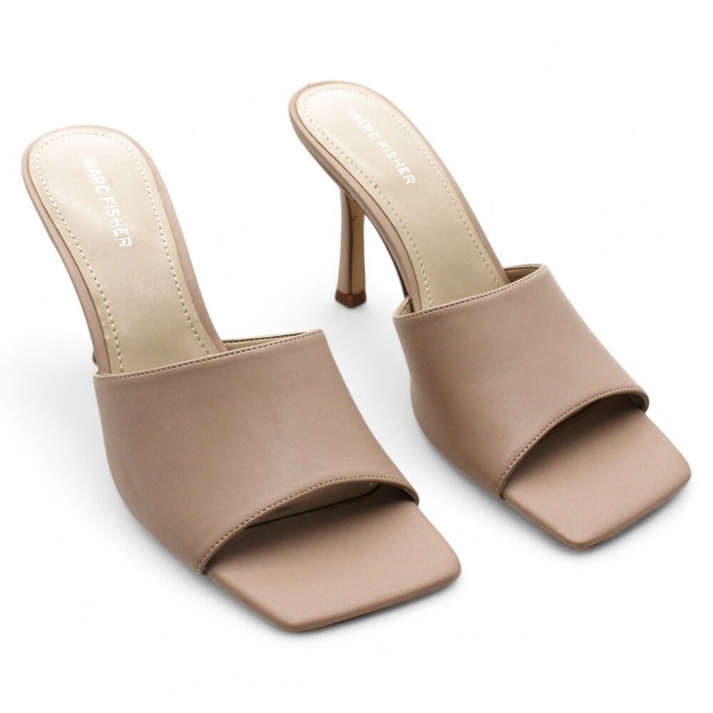 WomensSolid Peep-Toe Heels